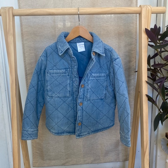 Little Co. Other - Little Co. by Lauren Conrad Medium Wash Chambray Quilted Jacket